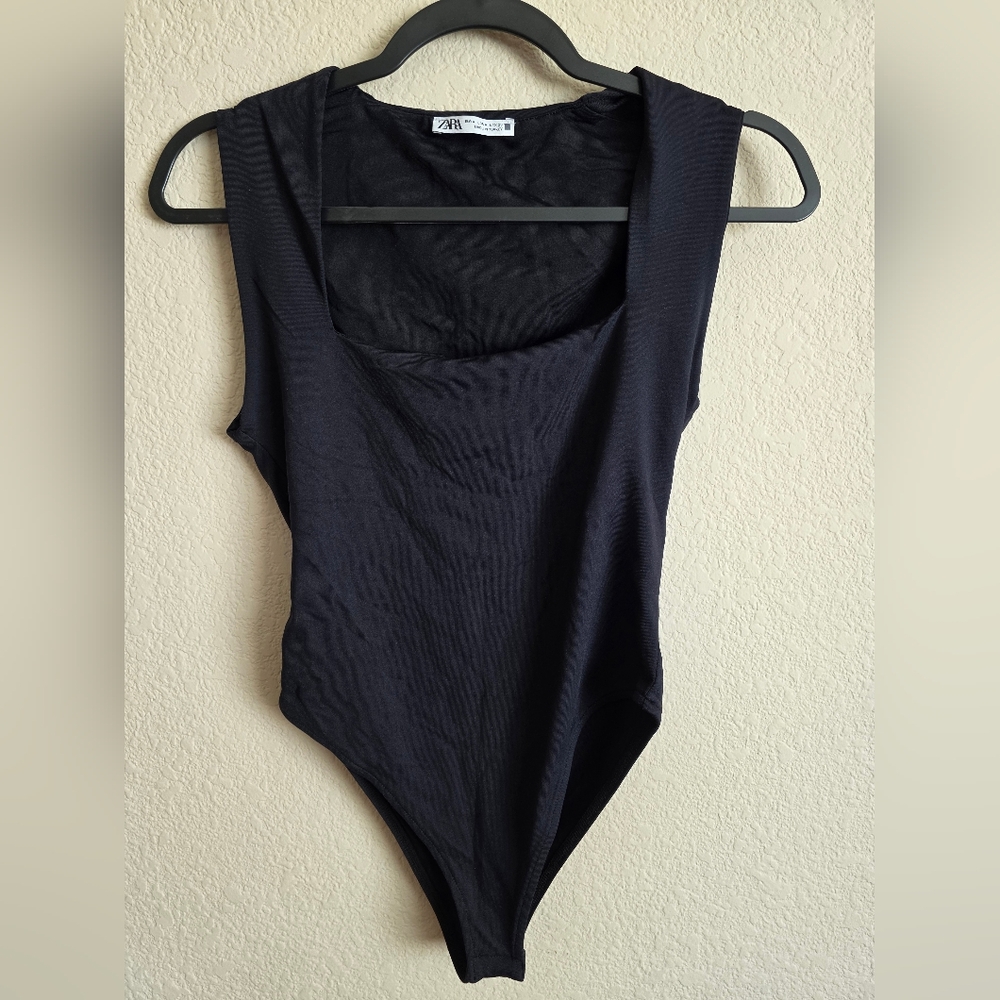 Zara Midnight Black Blouse